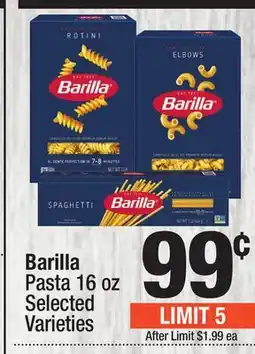 Super King Markets Barilla Pasta offer