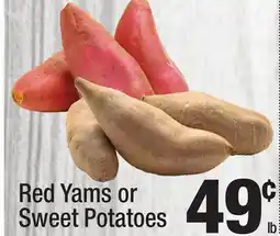 Super King Markets Red Yams or Sweet Potatoes offer