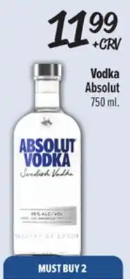 El Super Vodka Absolut offer