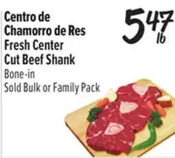 El Super Fresh Center Cut Beef Shank offer