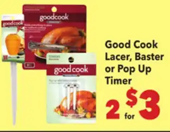 Vallarta Supermarkets Good Cook Lacer, Baster or Pop Up Timer offer