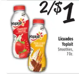 El Super Yoplait Smoothies offer