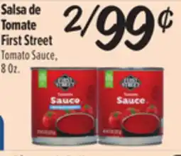 El Super First Street Tomato Sauce, 8 Oz offer