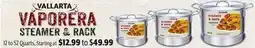 Vallarta Supermarkets VALLARTA VAPORERA-STEAMER-STEAMER & RACK offer