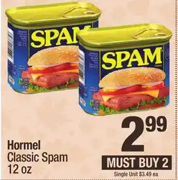 Super King Markets Hormel Classic Spam offer