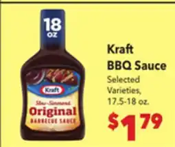 Vallarta Supermarkets Kraft BBQ Sauce offer