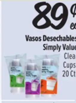 El Super Clear Cups offer