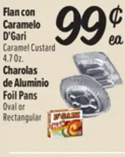 El Super Caramel Custard 4.7Oz. or Foil Pans offer