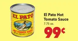 Vallarta Supermarkets El Pato Hot Tomato Sauce offer