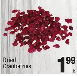 Super King Markets Dried Cranberries offer