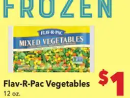 Vallarta Supermarkets Flav-R-Pac Vegetables offer