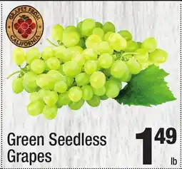 Super King Markets Green Seedless Grapes offer