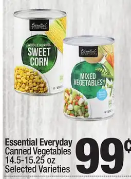 Super King Markets Essential Everyday Canned Vegetables offer