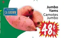 Foodmaxx Jumbo Yams offer