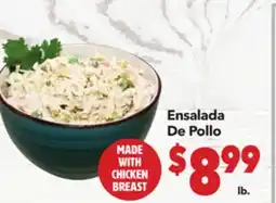 Vallarta Supermarkets Ensalada De Pollo offer