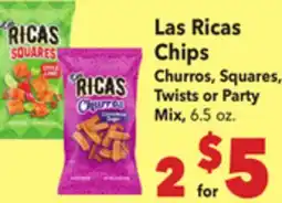 Vallarta Supermarkets Las Ricas Chips offer