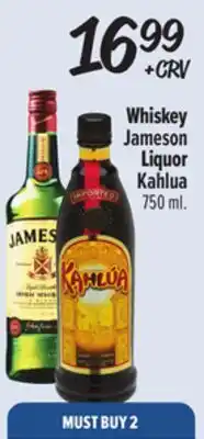 El Super Jameson Liquor Kahlua offer