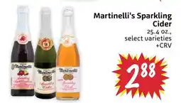 Foodmaxx Martinelli's Sparkling Cider offer