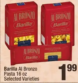 Super King Markets Barilla Al Bronzo Pasta offer