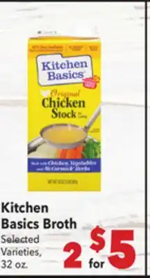 Vallarta Supermarkets Kitchen Basics Broth offer