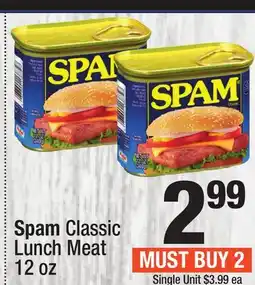 Super King Markets Spam Classic Lunch Meat offer