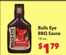 Vallarta Supermarkets Bulls Eye BBQ Sauce offer