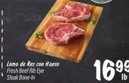 El Super Fresh Beef Rib Eye Steak offer