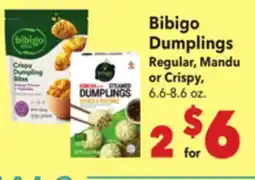 Vallarta Supermarkets Bibigo Dumplings offer