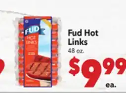 Vallarta Supermarkets Fud Hot Links offer