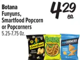El Super Funyuns, Smartfood Popcorn or Popcorners offer
