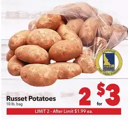 Vallarta Supermarkets Russet Potatoes offer
