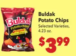 Vallarta Supermarkets Buldak Potato Chips offer