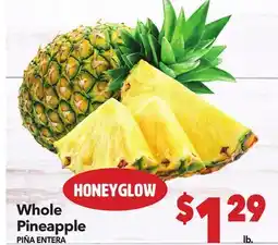 Vallarta Supermarkets Whole Pineapple / PIÑA ENTERA offer