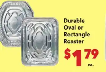 Vallarta Supermarkets Durable Oval or Rectangle Roaster offer
