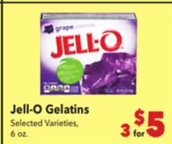 Vallarta Supermarkets Jell-O Gelatins offer