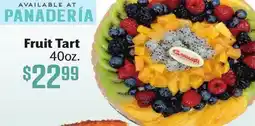 Vallarta Supermarkets Fruit Tart offer