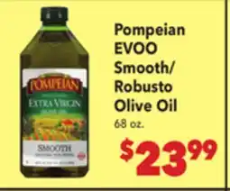 Vallarta Supermarkets Pompeian EVOO Smooth/Robusto Olive Oil offer
