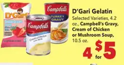 Vallarta Supermarkets D'Gari Gelatin offer