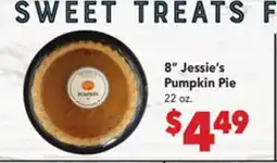 Vallarta Supermarkets 8 Jessie's Pumpkin Pie offer