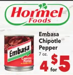Vallarta Supermarkets Embasa Chipotle Pepper offer