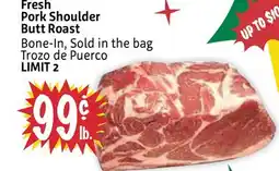 Foodmaxx Fresh Pork Shoulder Butt Roast offer