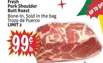 Foodmaxx Fresh Pork Shoulder Butt Roast offer