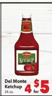 Vallarta Supermarkets Del Monte Ketchup offer