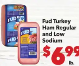 Vallarta Supermarkets Fud Turkey Ham offer