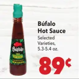 Vallarta Supermarkets Búfalo Hot Sauce offer