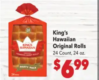 Vallarta Supermarkets King's Hawaiian Original Rolls offer
