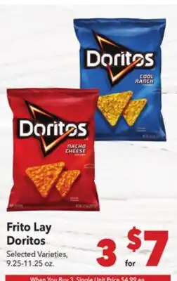Vallarta Supermarkets Frito Lay Doritos offer