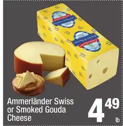Super King Markets Ammerländer Swiss or Smoked Gouda Cheese offer