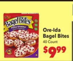 Vallarta Supermarkets Ore-Ida Bagel Bites offer