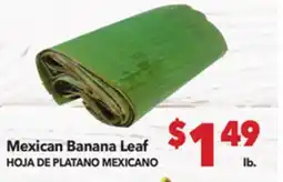 Vallarta Supermarkets Mexican Banana Leaf/HOJA DE PLATANO MEXICANO offer